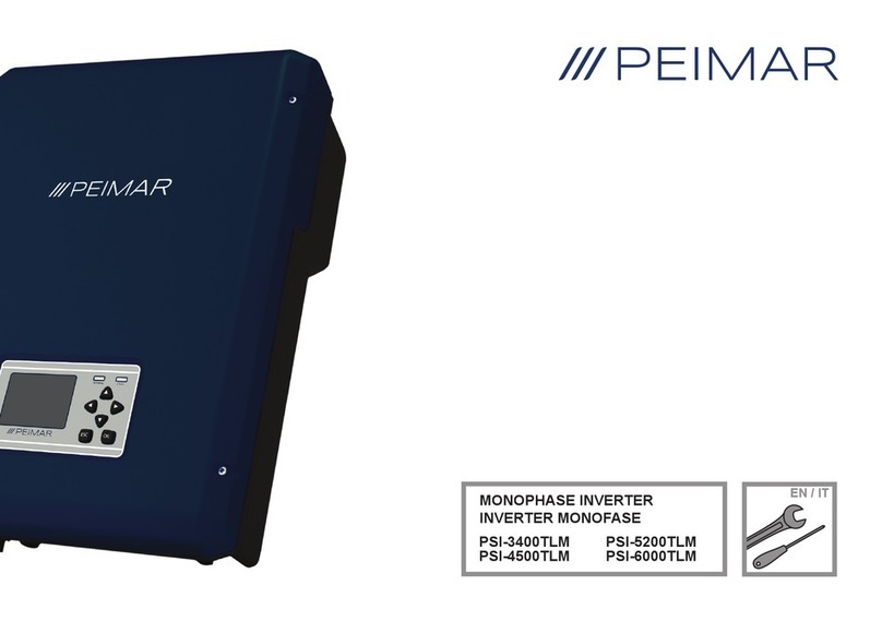 Peimar PSI-3400TLM User manual