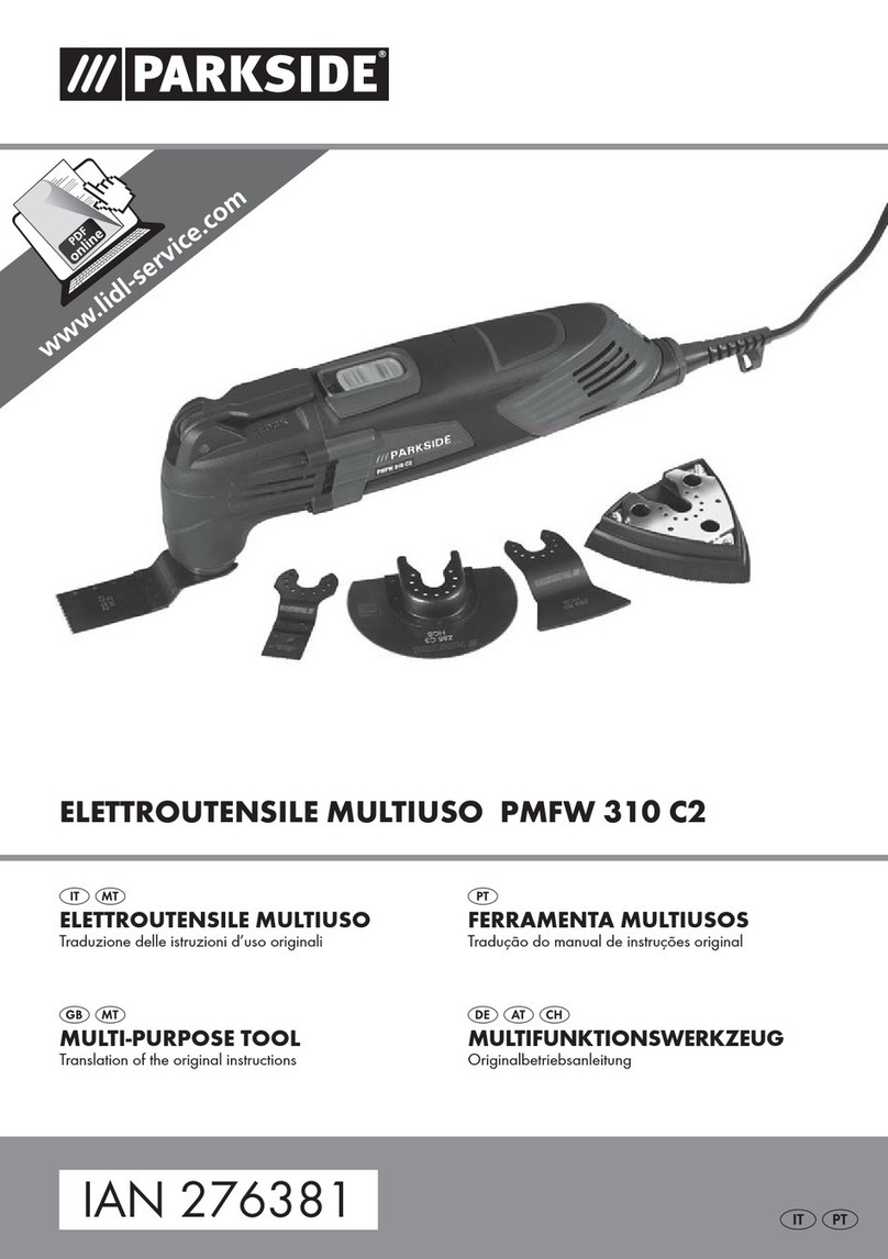 Parkside PMFW 310 C2 Translation of the original instructions