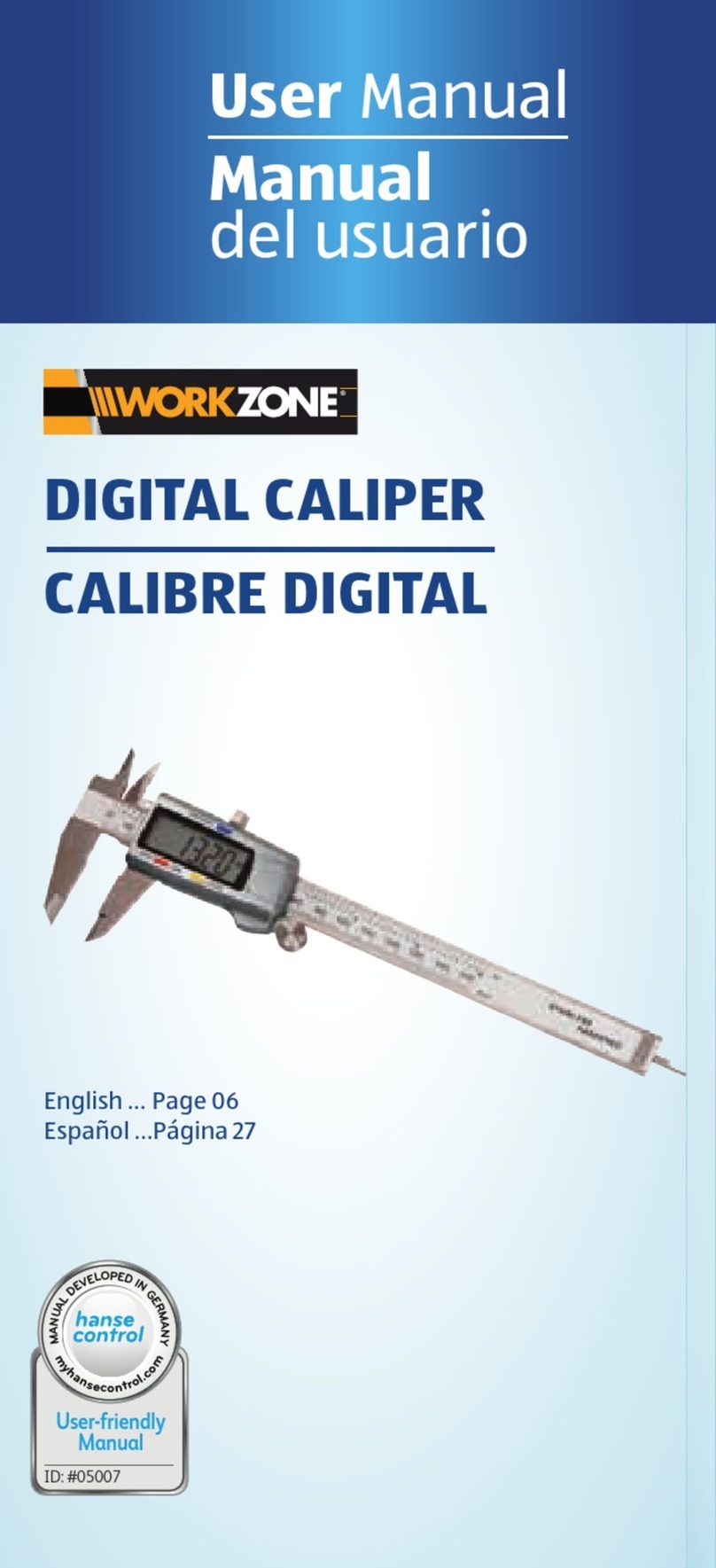 Workzone DC-1 / 650080 user manual