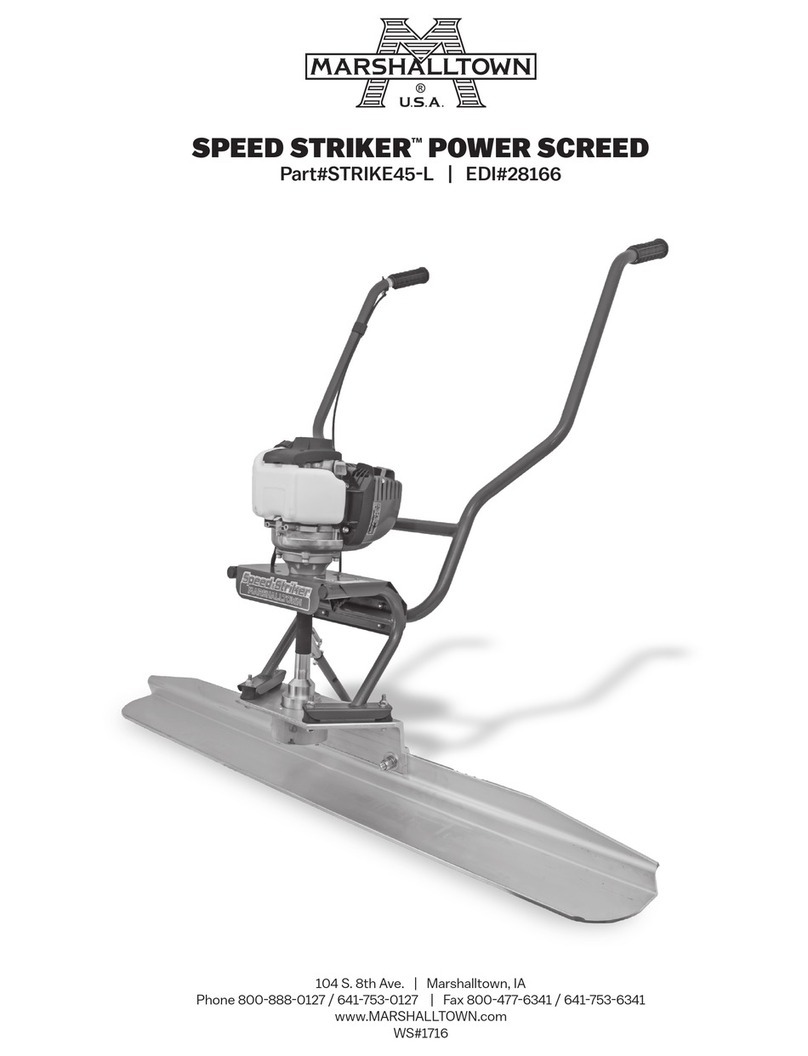 Marshalltown SPEED STRIKER manual
