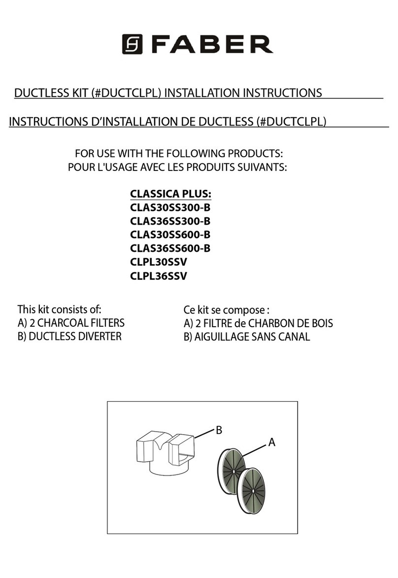 Faber DUCTCLPL installation instructions