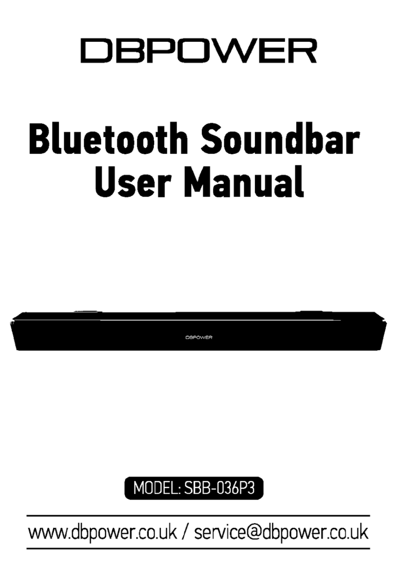 DB POWER SBB-036P3 user manual