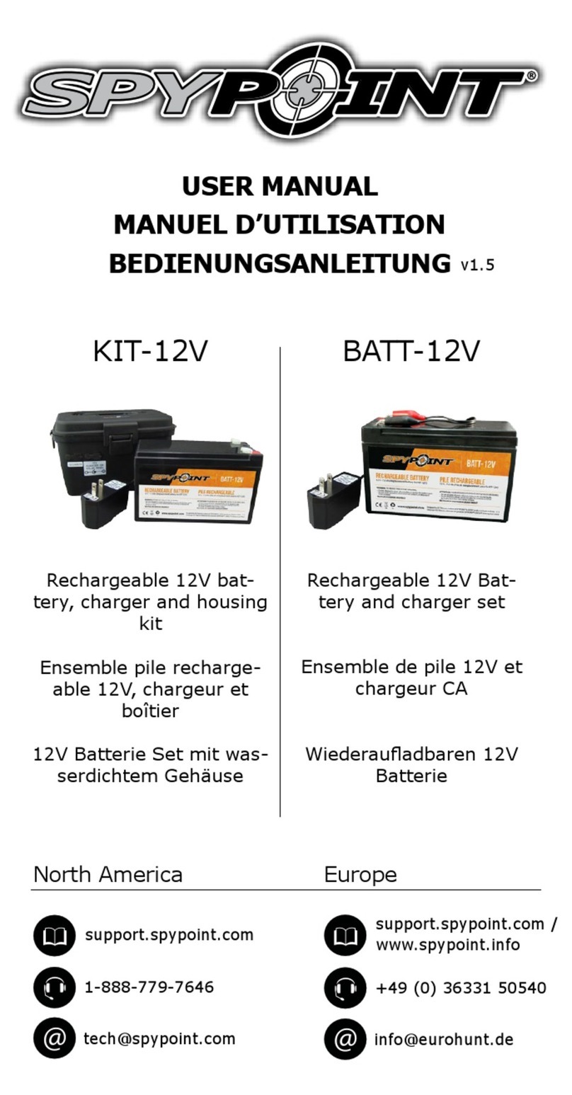 Spypoint KIT-12V user manual