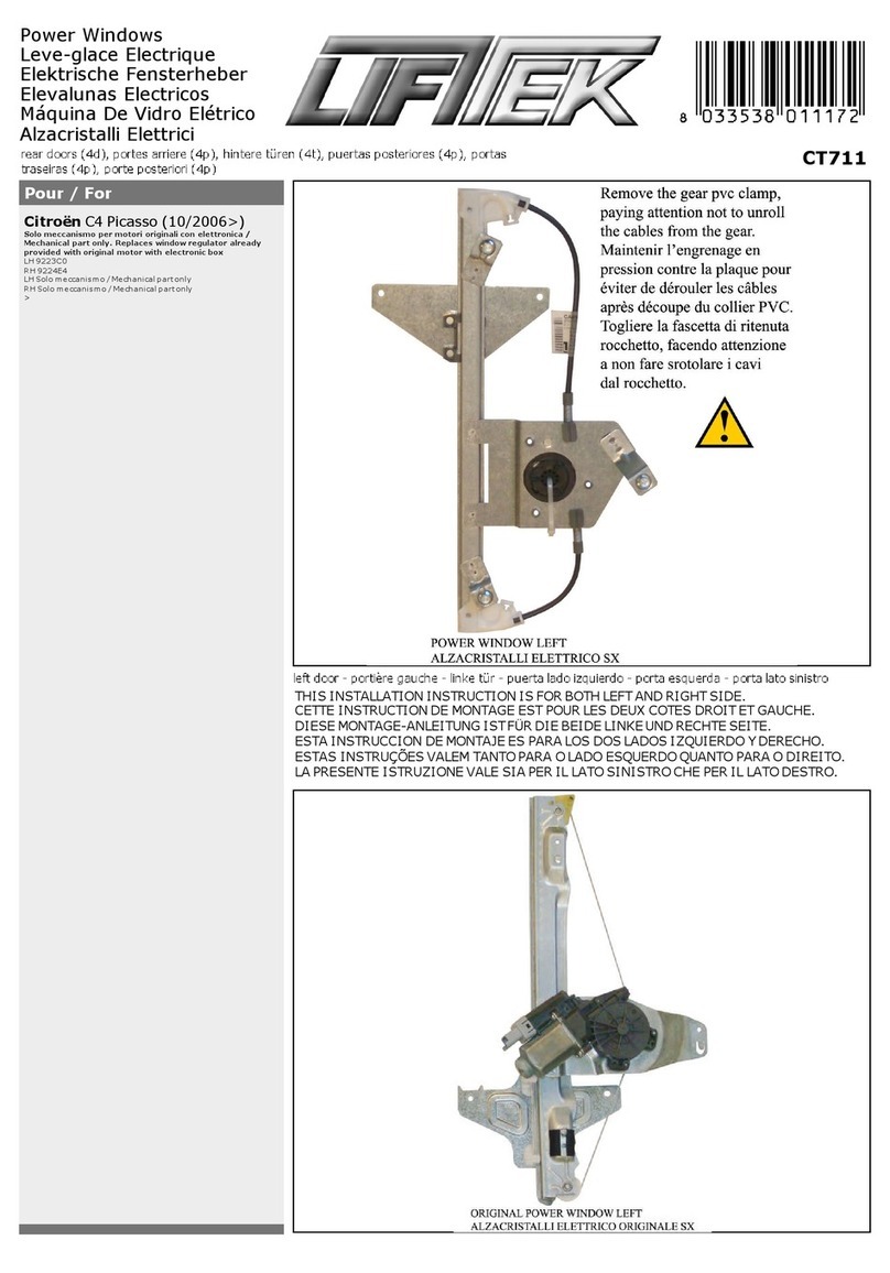 Liftek CT711 quick guide