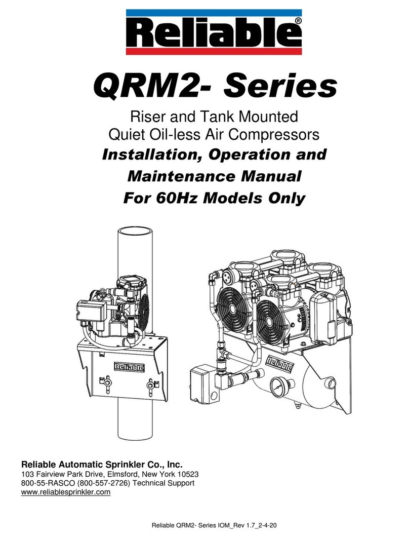 Reliable QRM2 Series Installation, operation and maintenance manual