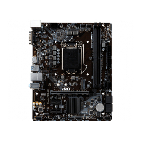 MSI B365M PRO-VD User manual MSI B365M PRO-VD User manual