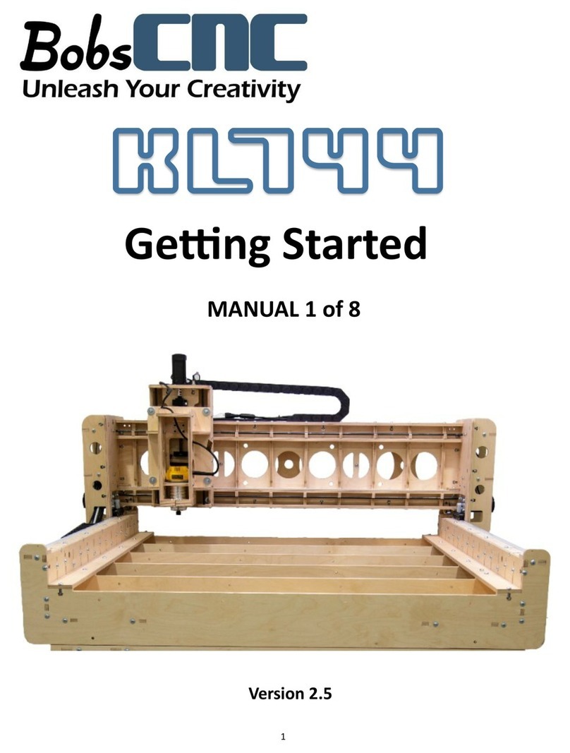 BobsCNC KL744 User manual