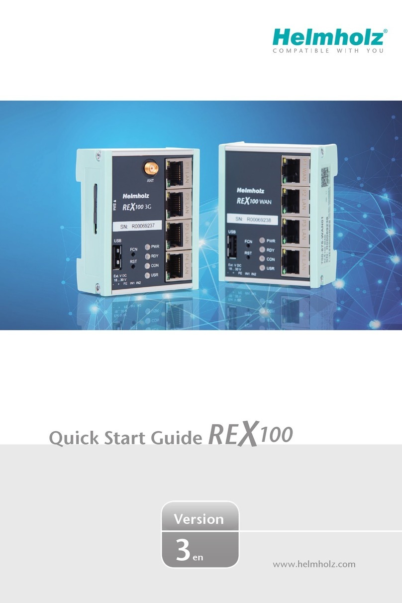 Helmholz REX 100 User manual