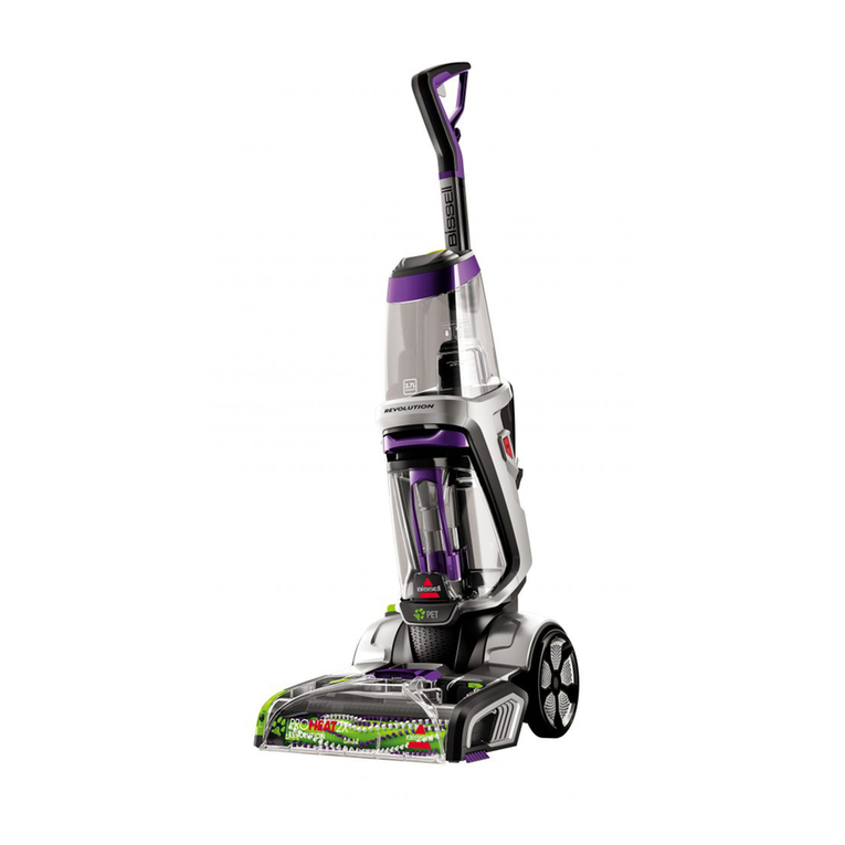 Bissell ProHeat 2X Revolution Pet Pro quick start guide