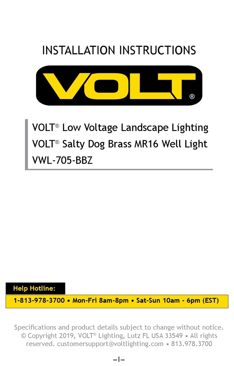 Volt VWL-705-BBZ User manual