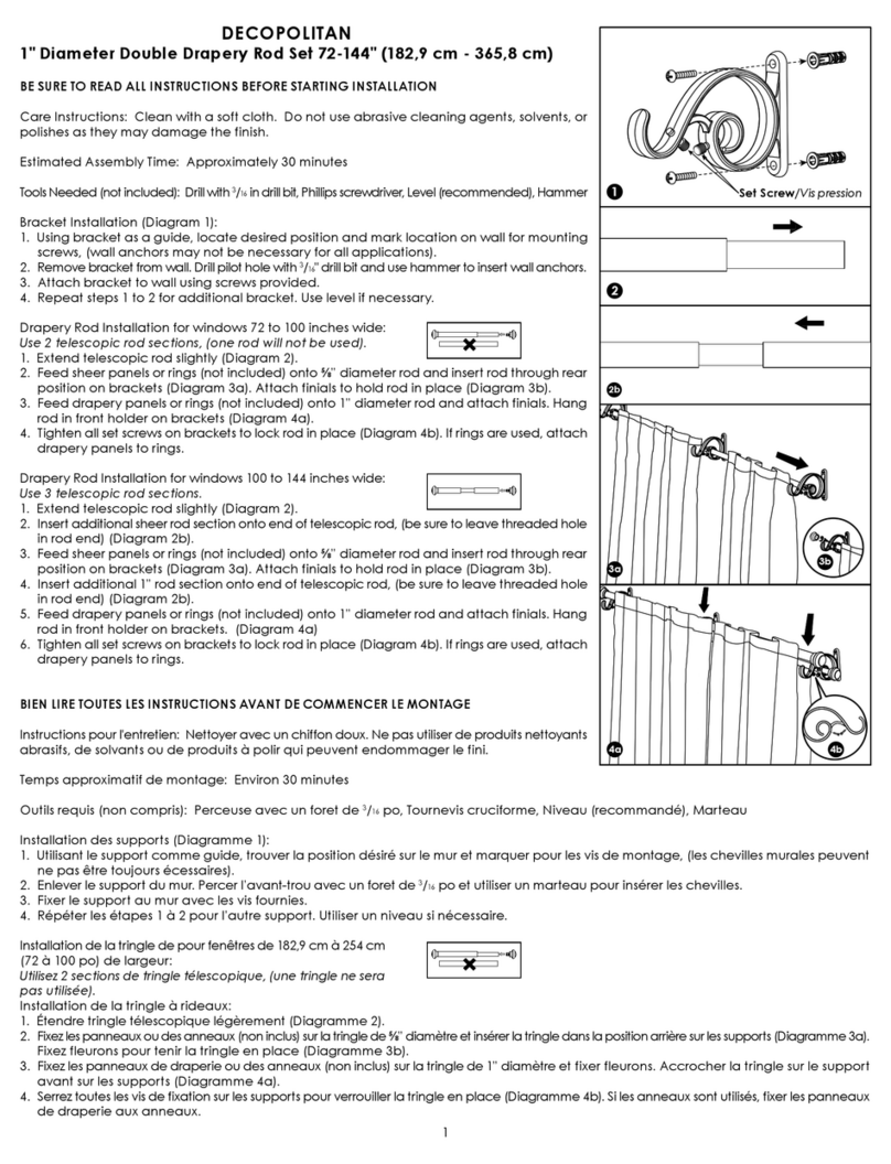 Beme Decopolitan instructions