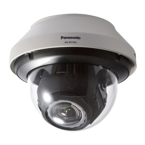 Panasonic WV-SFV781L quick start guide