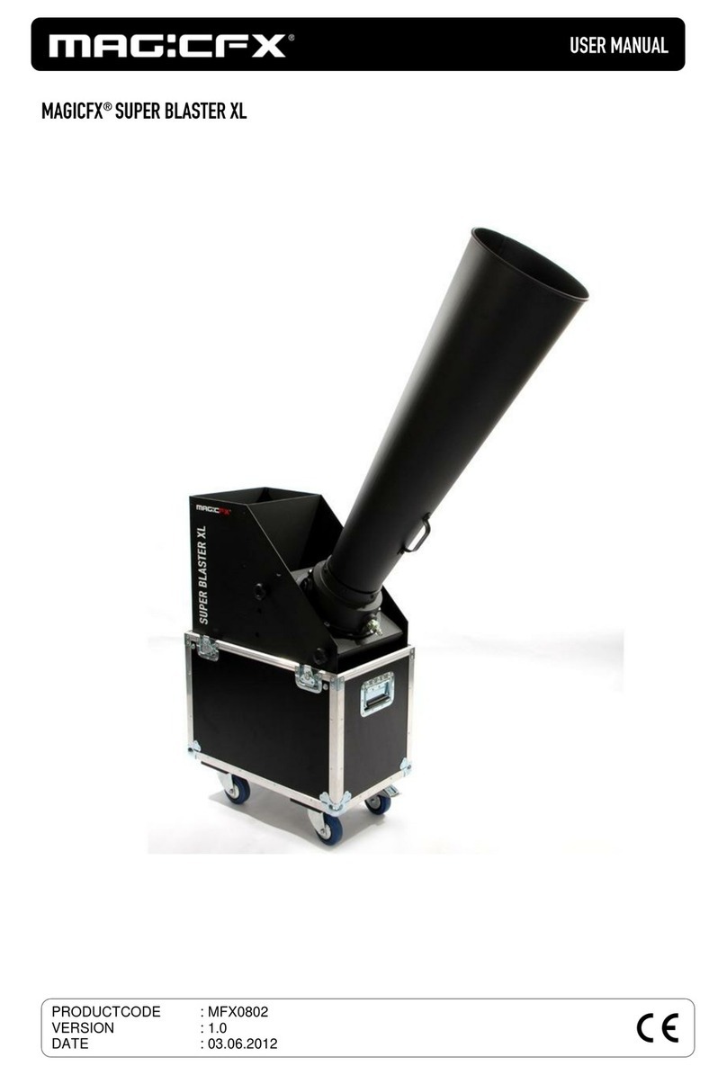 Magicfx Super Blaster XL User manual