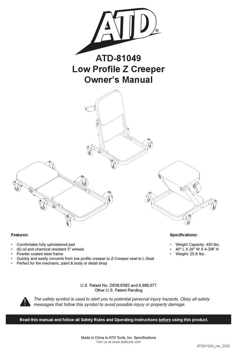 ATD Tools 81049 owner's manual