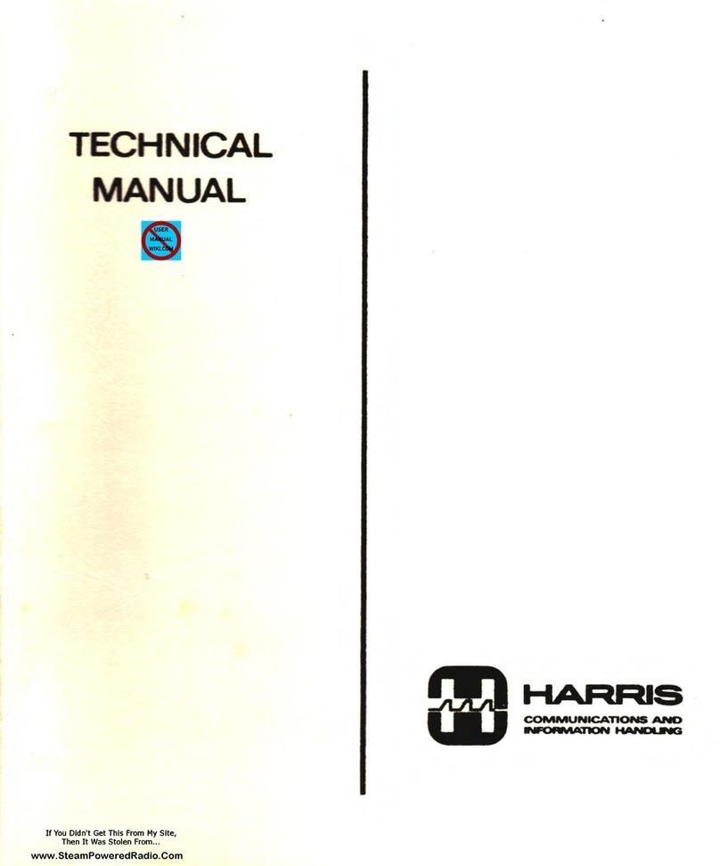 Harris CRITERION 90-1 Technical manual