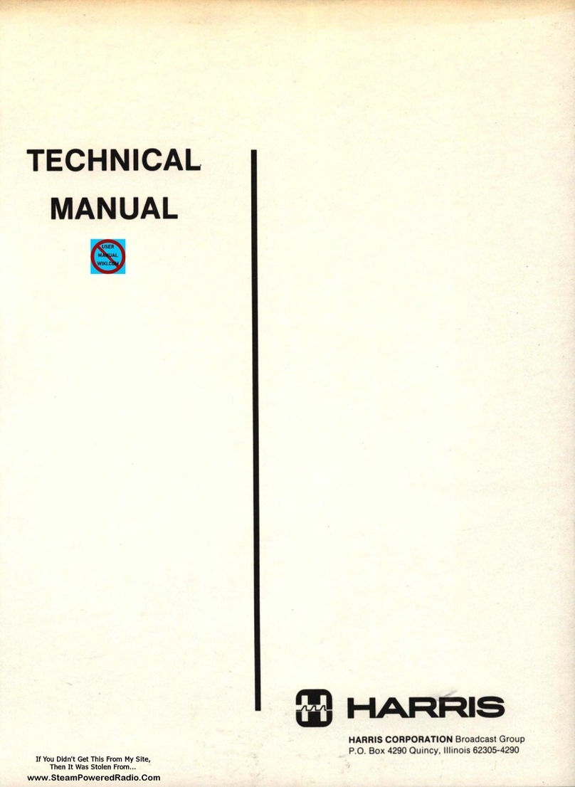 Harris Gatesway II Instruction book