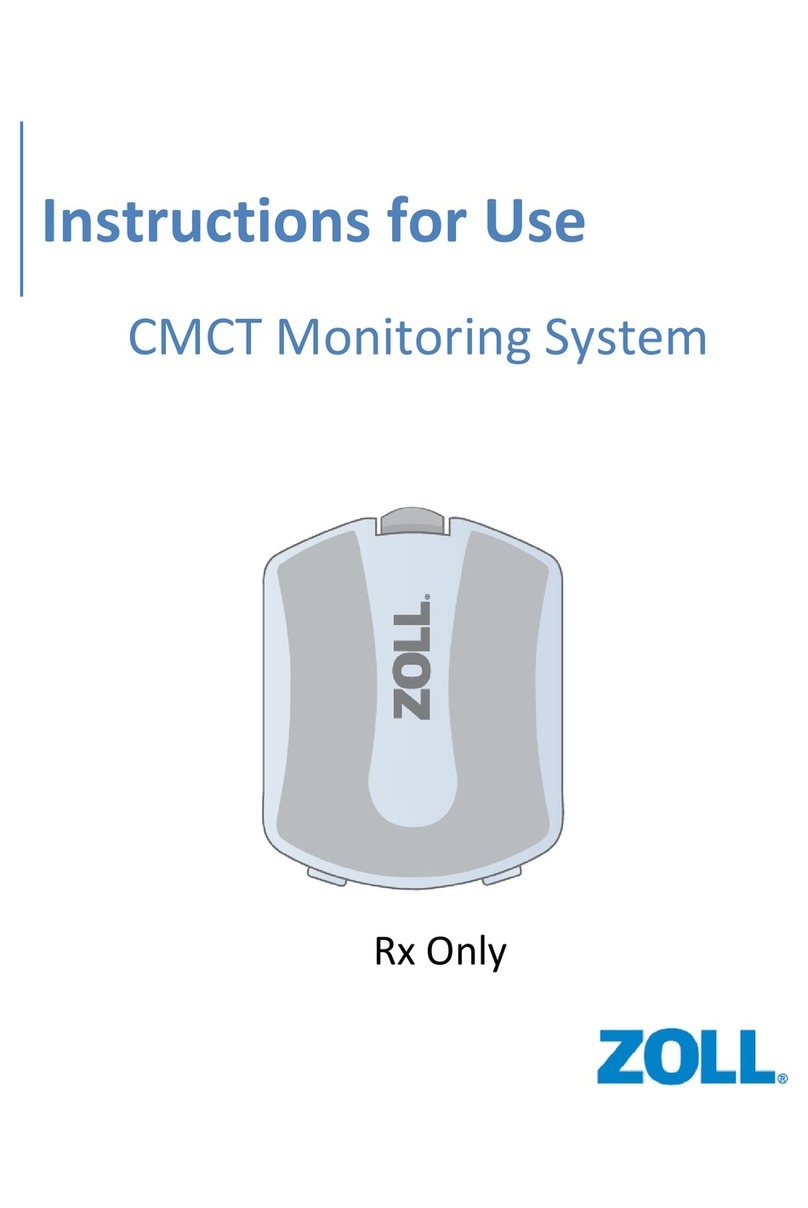 ZOLL CMCT Monitoring System Instructions for use