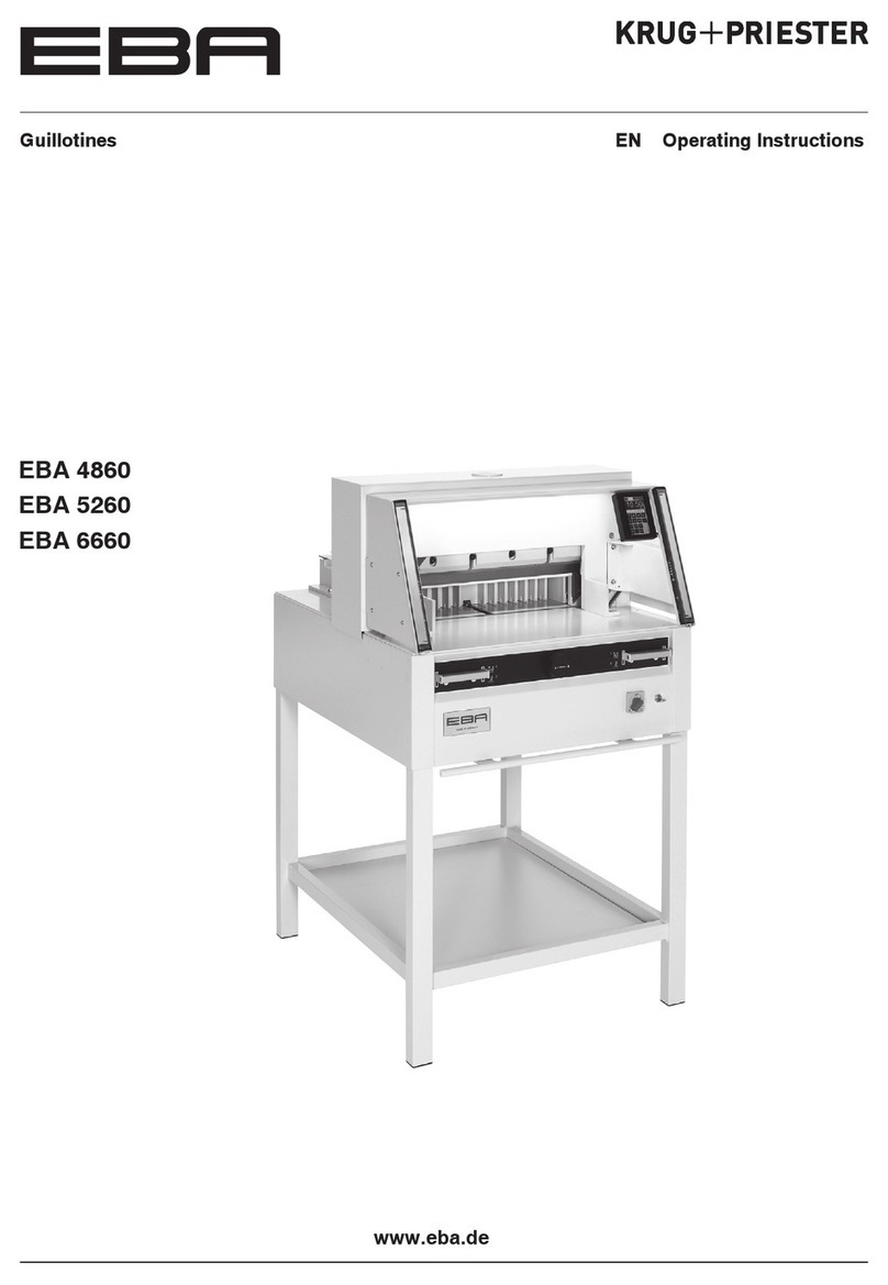 KRUG+PRIESTER EBA Series operating instructions