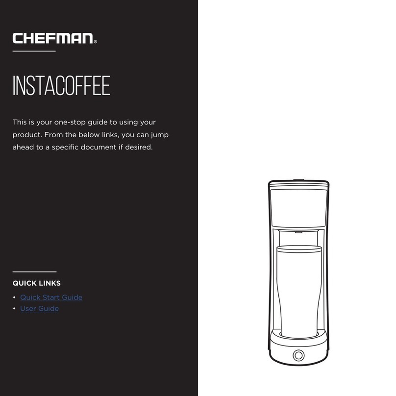 Chefman INSTACOFFEE User manual