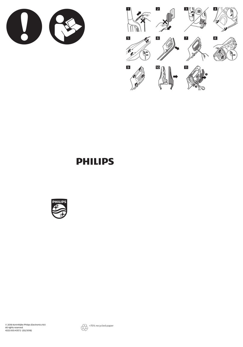 Philips FC6167 manual