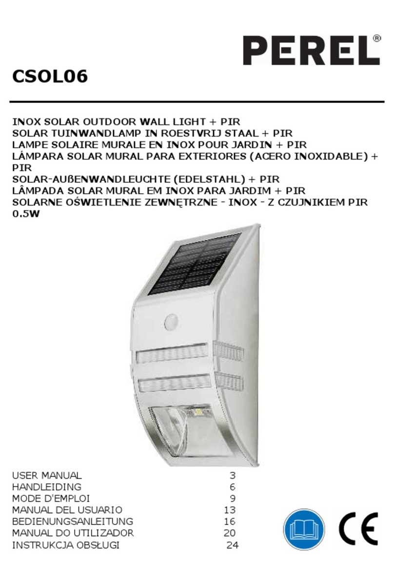 Velleman Perel CSOL06 User manual