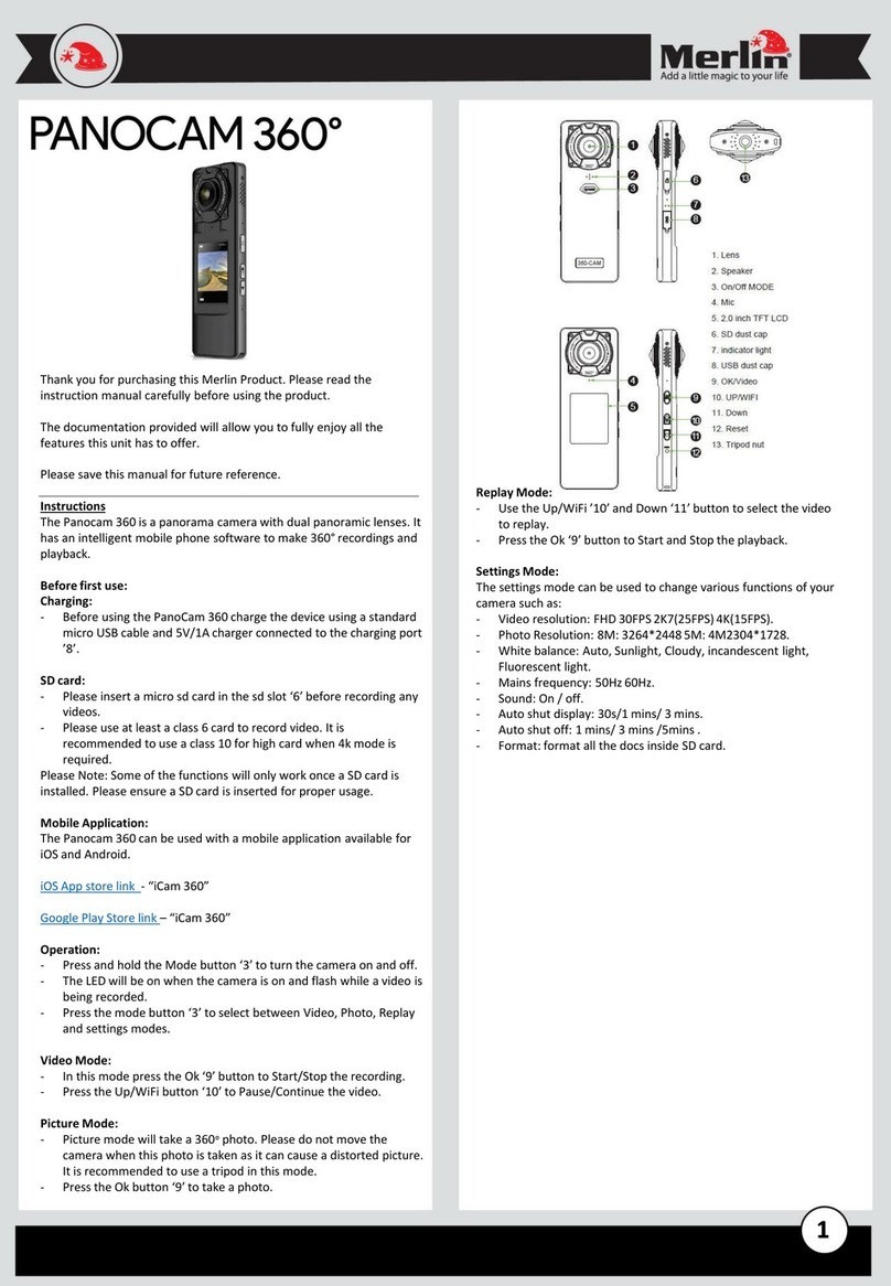 Merlin PANOCAM 360 quick start guide