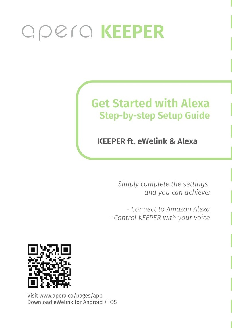 Apera KEEPER User manual