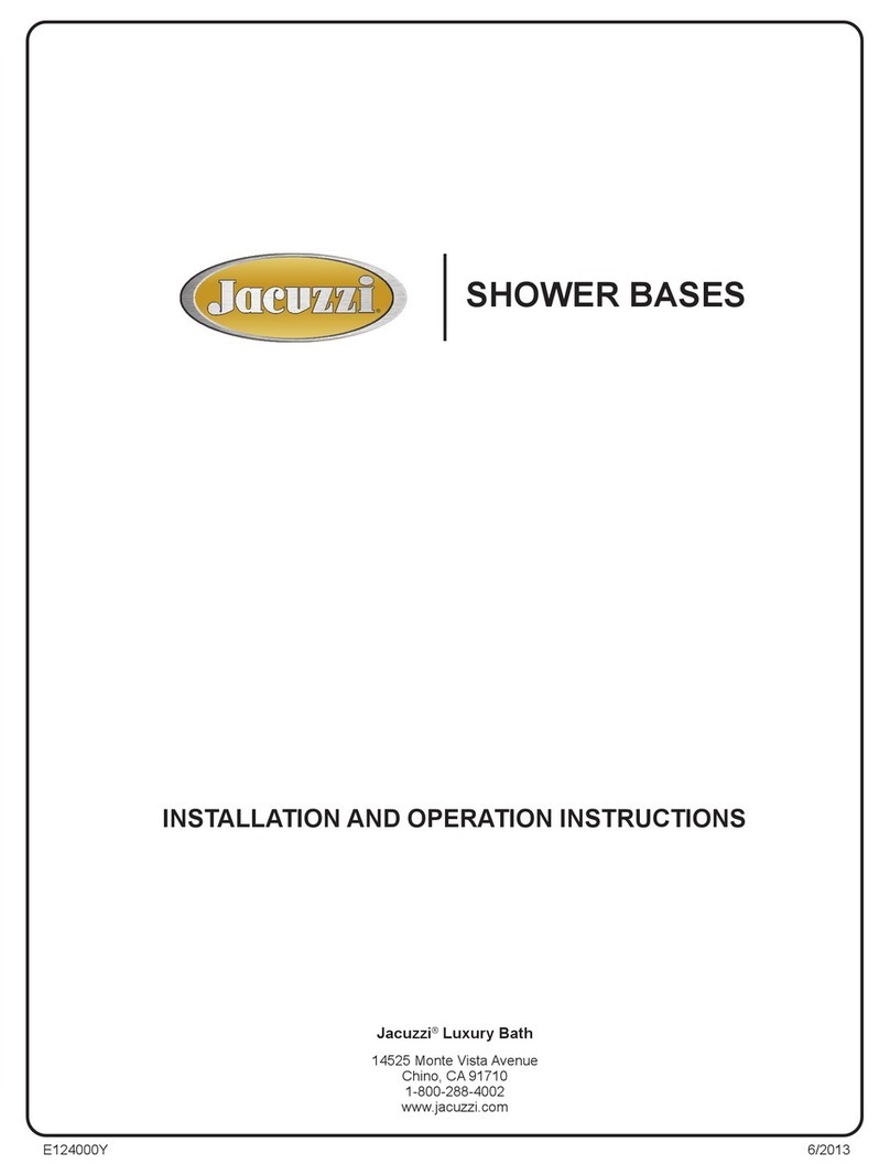 Jacuzzi 3636S User manual