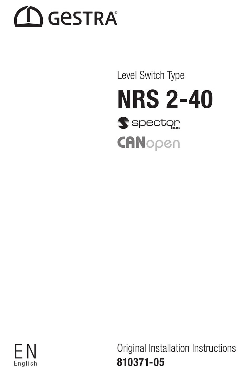 GESTRA NRS 2-40 Original Installation Instructions