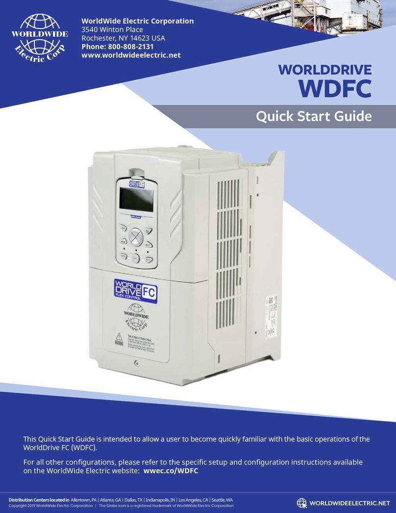 Worldwide WorldDrive WDFC Series quick start guide