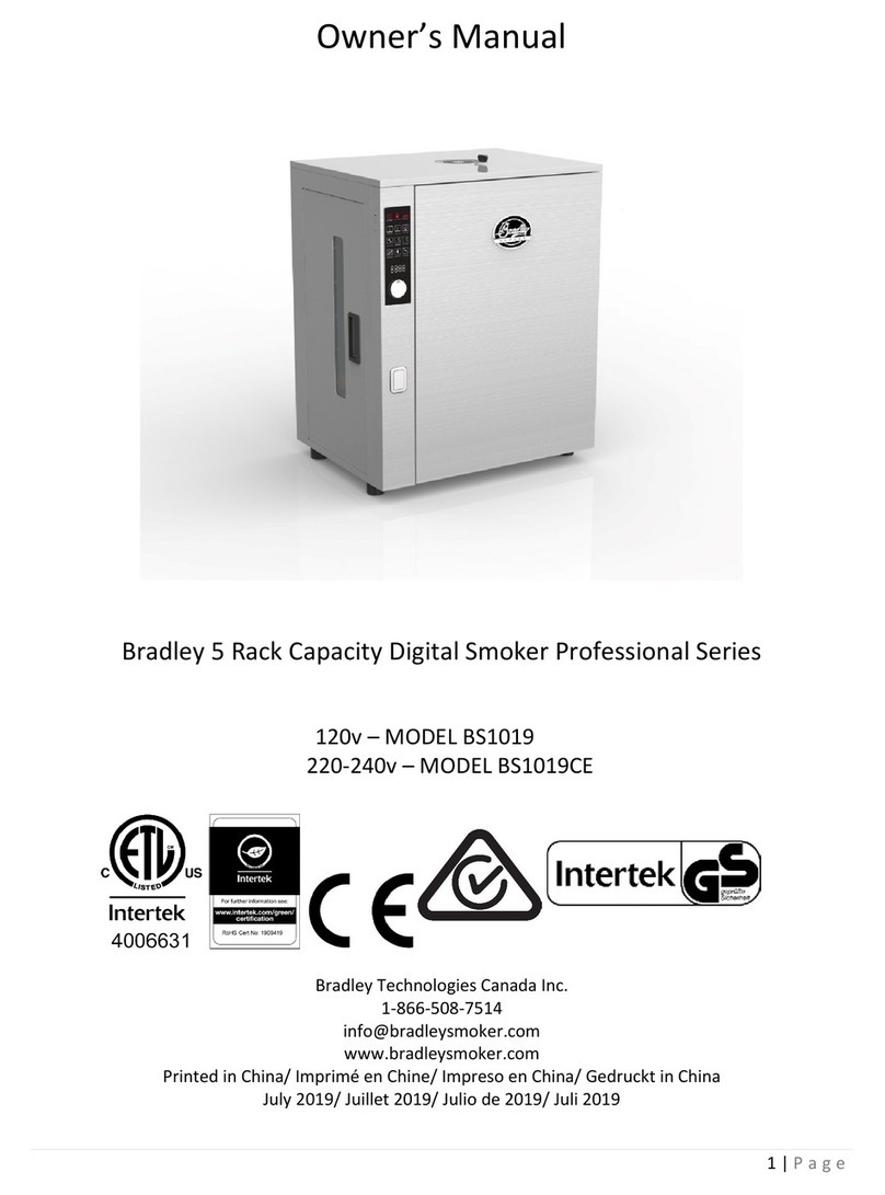 Bradley Professional Series owner's manual