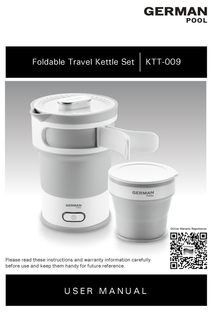 German pool KTT-009 user manual