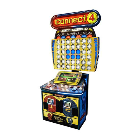 Bay Tek Games Connect 4 User manual Bay Tek Games Connect 4 User manual