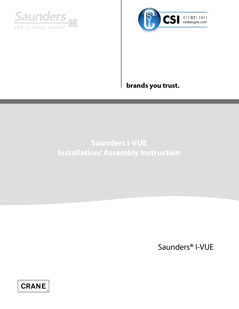 Crane Saunders I-VUE Installation/ Assembly Instruction