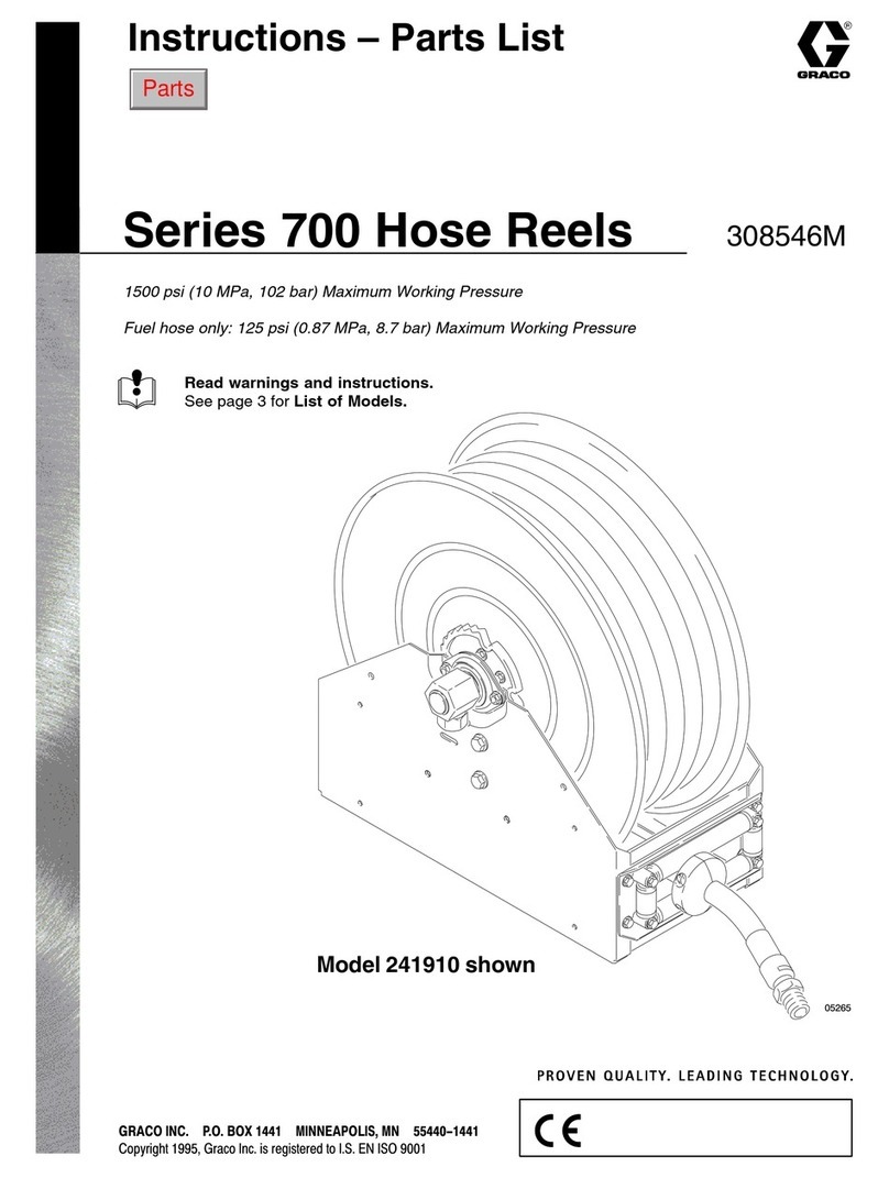 Graco 700 Series Operation manual