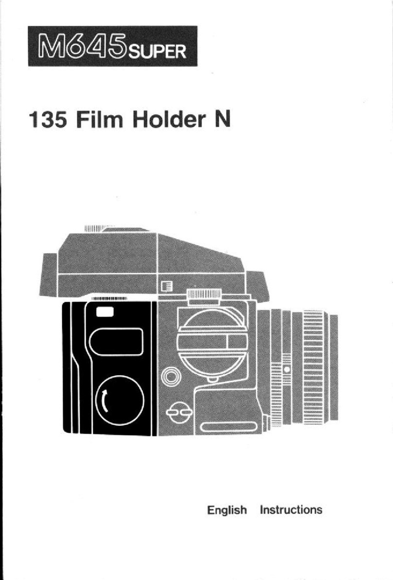 Mamiya M645super User manual