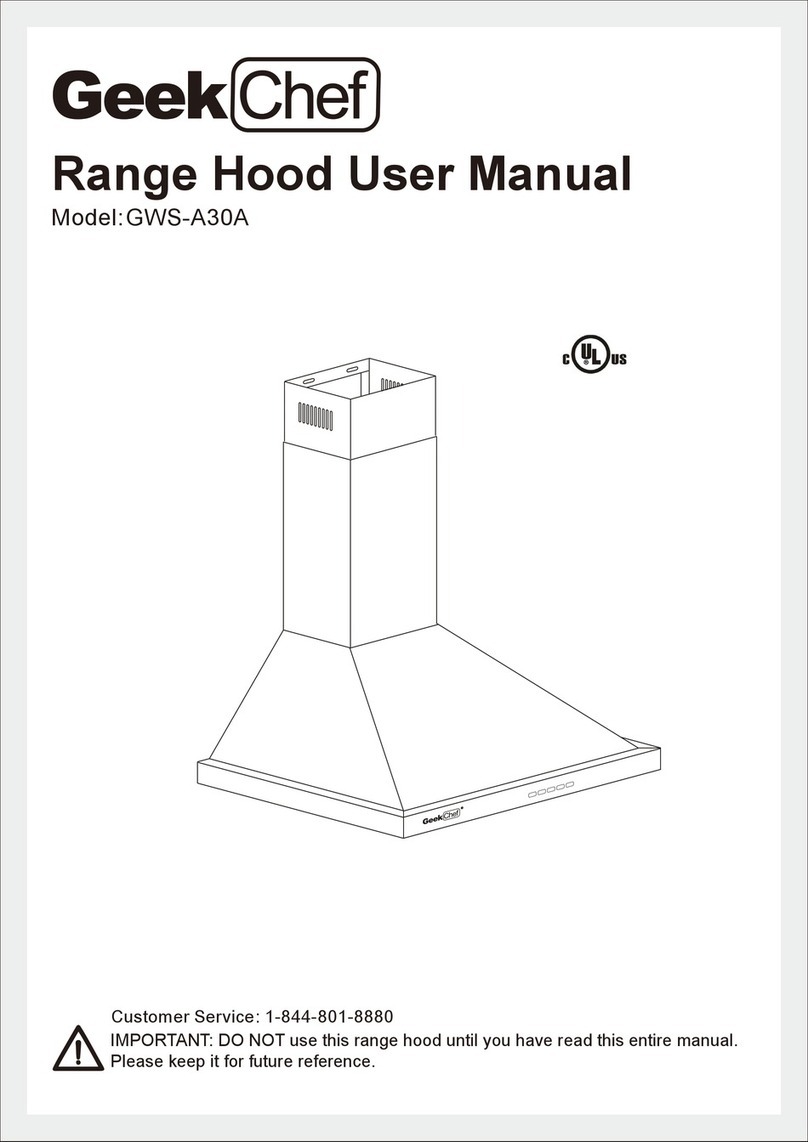 GeekChef GWS-A30A User manual