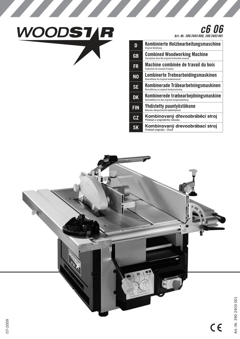 Woodstar c6 06 Assembly instructions