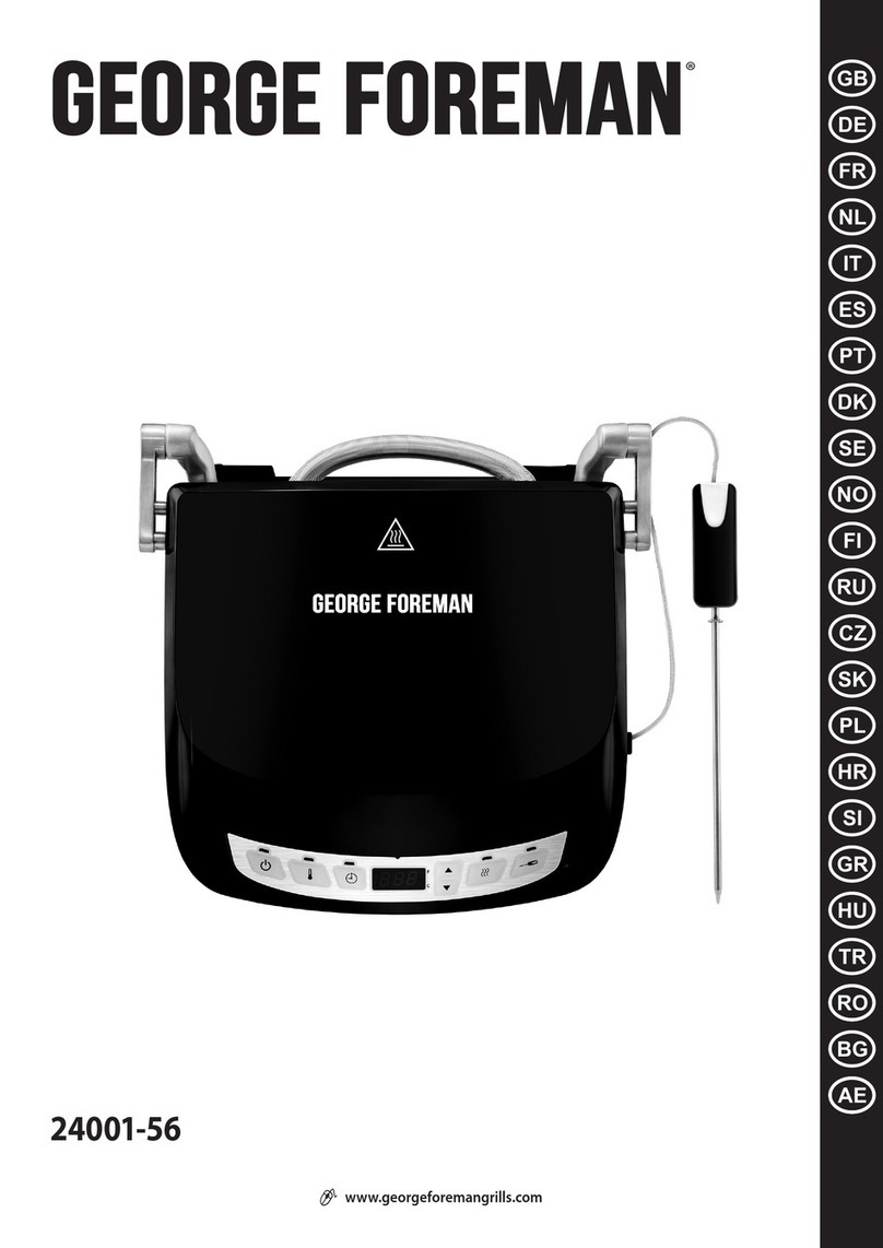 George Foreman 24001-56 User manual