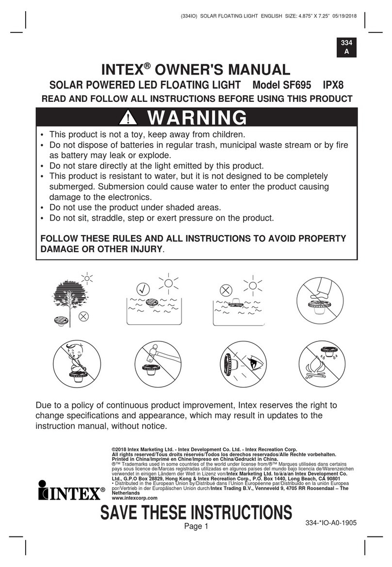 Intex SF695 User manual