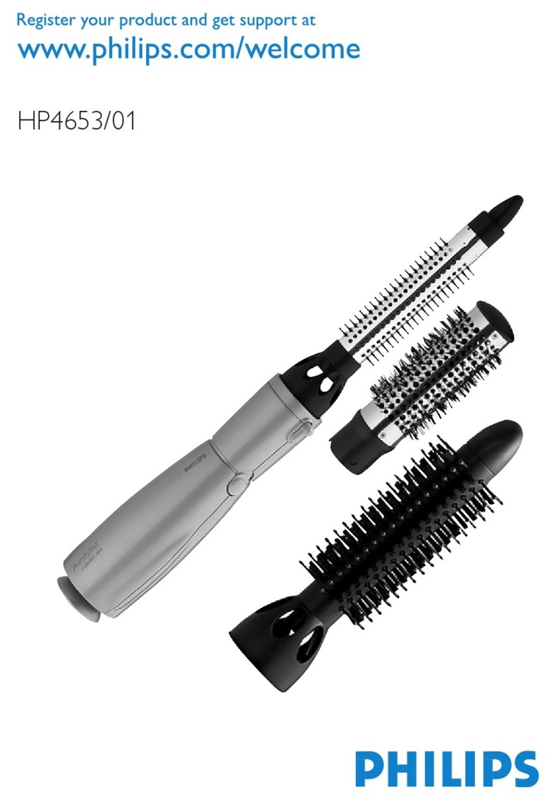 Philips Airstylist HP4653 user manual