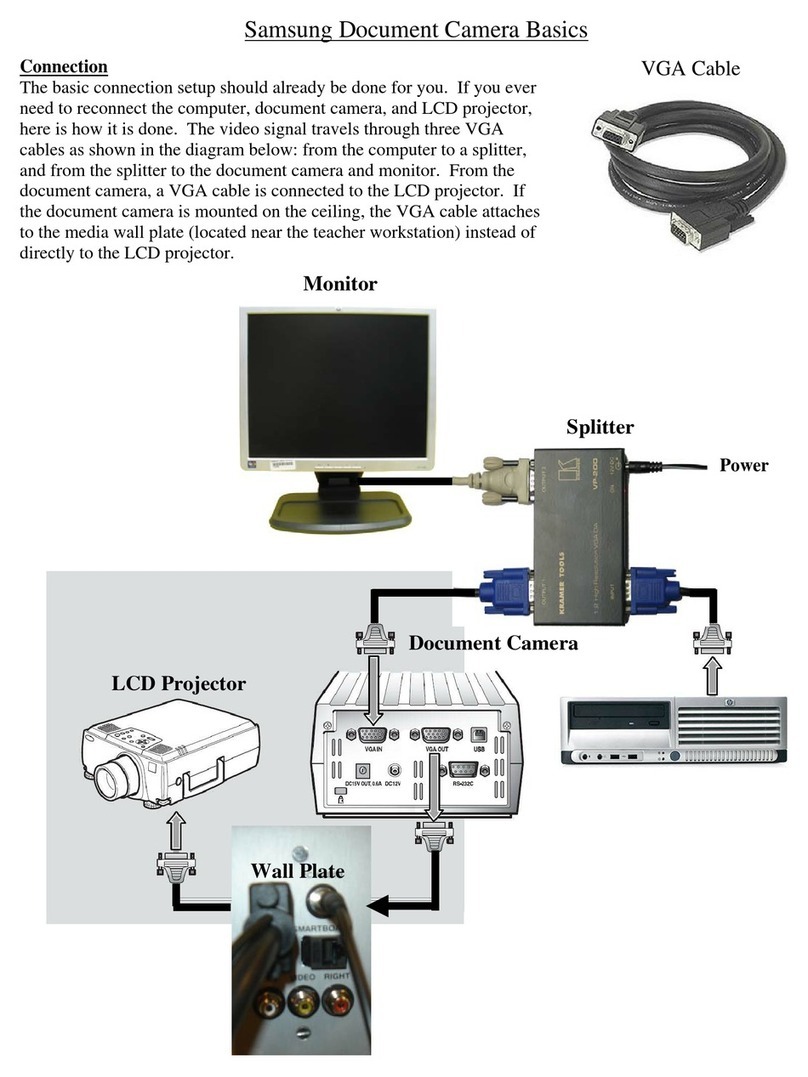 Samsung SDP-850 User manual