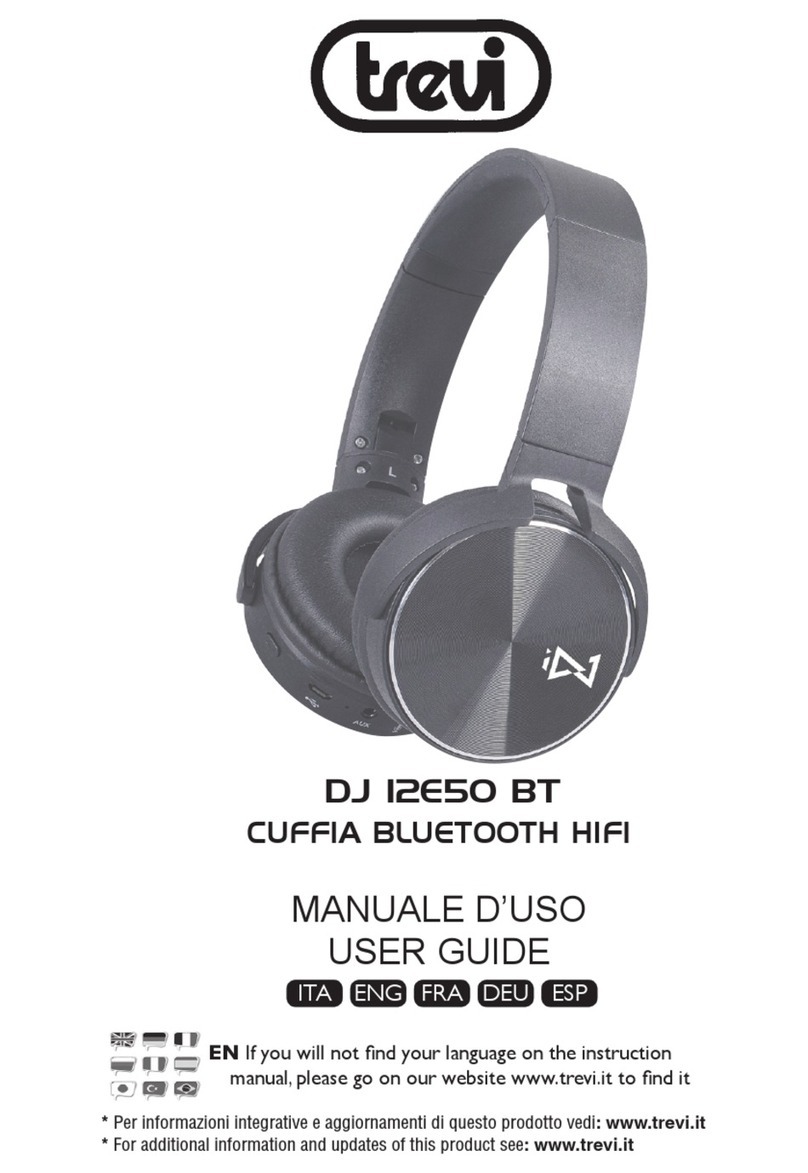 Trevi DJ 12E50 BT user guide