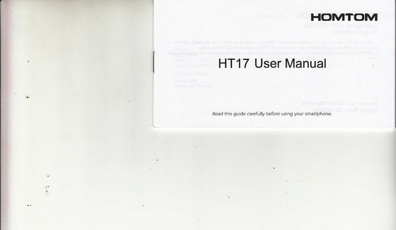 Homtom HT17 User manual