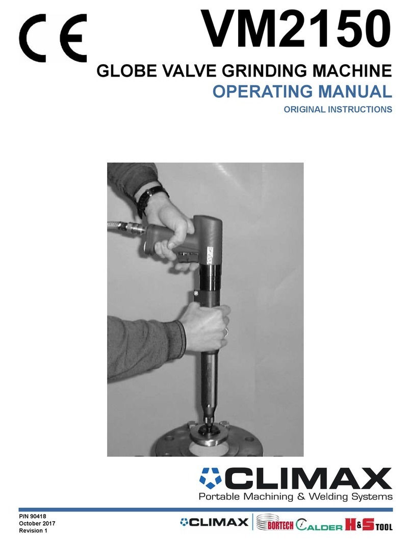 Climax VM2150 Series operating manual