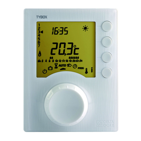 DELTA DORE TYBOX 127 User manual