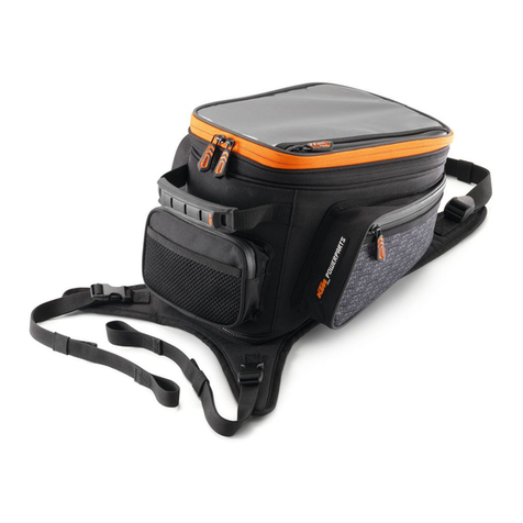 KTM Power Parts TANK BAG Information KTM Power Parts TANK BAG Information