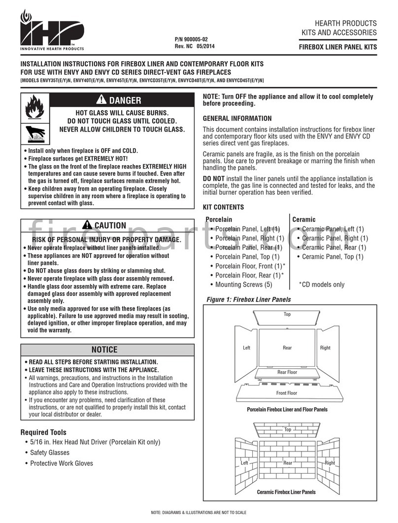 IHP 900005-02 installation instructions IHP 900005-02 installation instructions