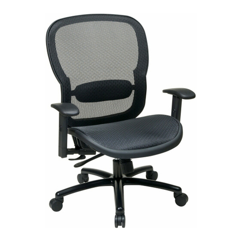 Office Star Products SPACE SEATING 839-11B35WA operating instructions Office Star Products SPACE SEATING 839-11B35WA operating instructions