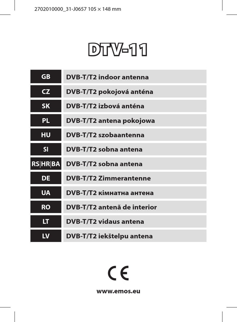 Emos DTV-11 manual